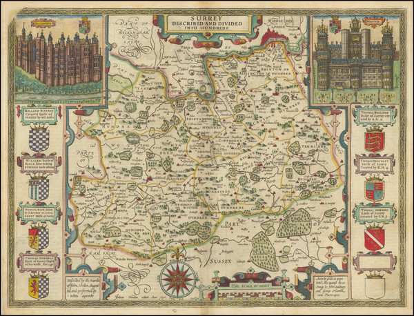 British Counties - British Isles Maps | RUDERMAN Maps