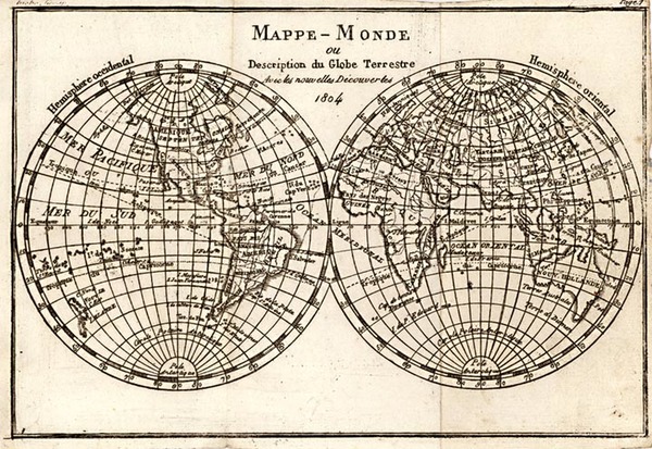 39-World and World Map By Anonymous