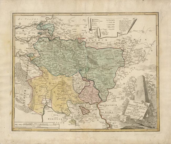 37-Europe and Germany Map By Homann Heirs