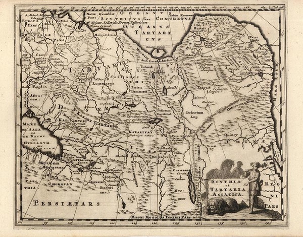 19-Asia, China, Central Asia & Caucasus and Russia in Asia Map By Philipp Clüver