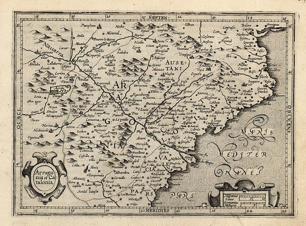 14-Europe and Spain Map By Jodocus Hondius - Michael Mercator