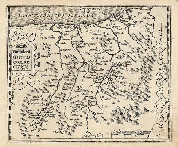 96-Europe and Spain Map By Jodocus Hondius - Michael Mercator