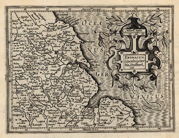 62-Europe and British Isles Map By Jodocus Hondius - Michael Mercator