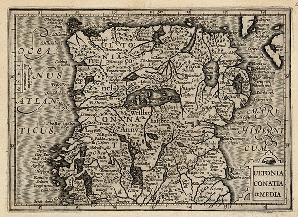 47-Europe and British Isles Map By Jodocus Hondius - Michael Mercator