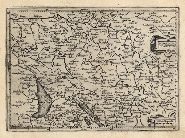 72-Europe and France Map By Jodocus Hondius - Michael Mercator