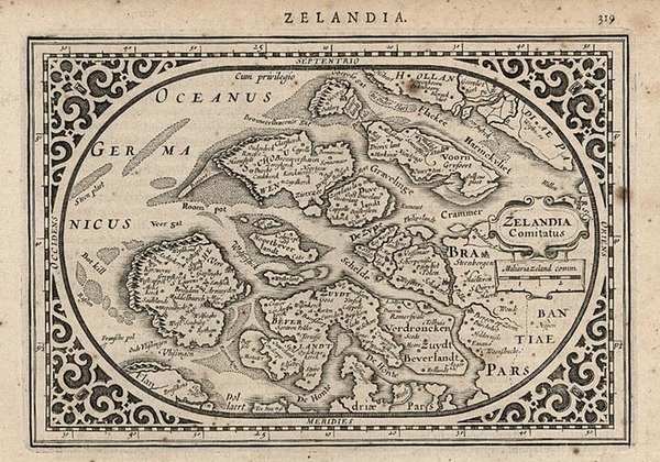 26-Europe and Netherlands Map By Jodocus Hondius - Michael Mercator