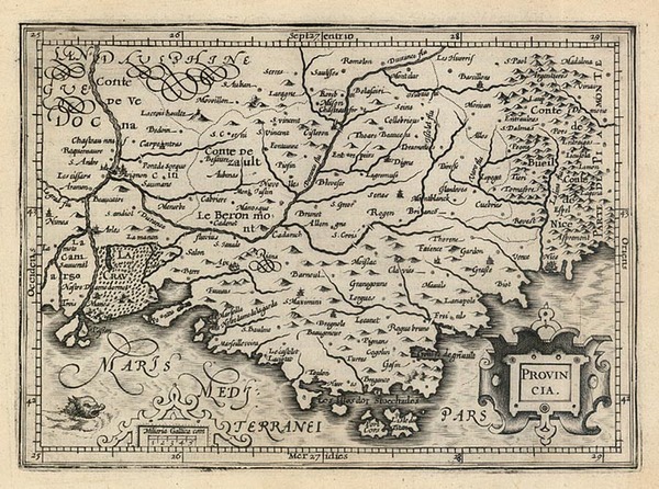 99-Europe and France Map By Jodocus Hondius - Michael Mercator