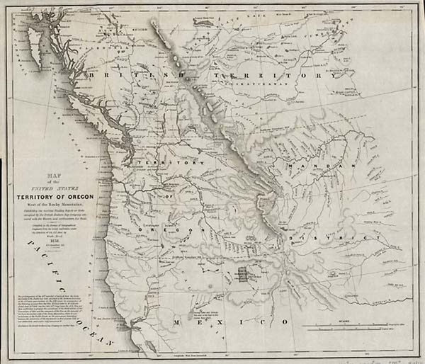 62-Rocky Mountains Map By Washington Hood