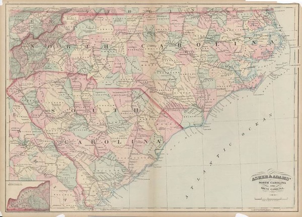 12-Southeast Map By Asher  &  Adams