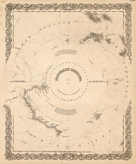 26-World, World and Polar Maps Map By Joseph Hutchins Colton