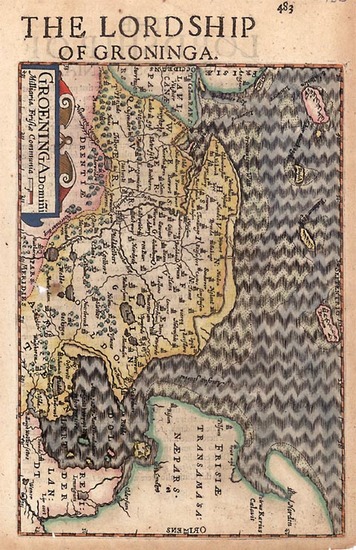 37-Europe and Netherlands Map By Henricus Hondius - Gerhard Mercator