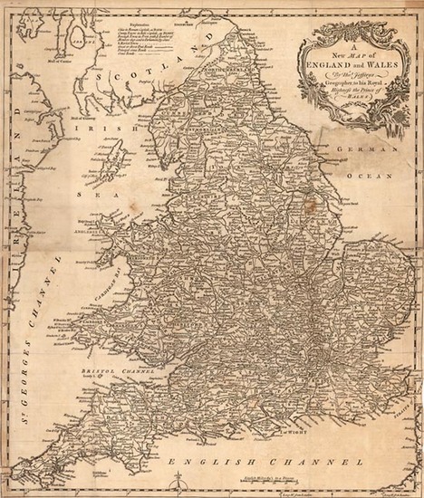 36-Europe and British Isles Map By Thomas Jefferys