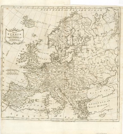 97-Europe and Europe Map By Thomas Kitchin