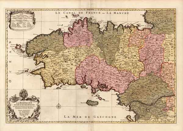 12-Europe and France Map By Alexis-Hubert Jaillot