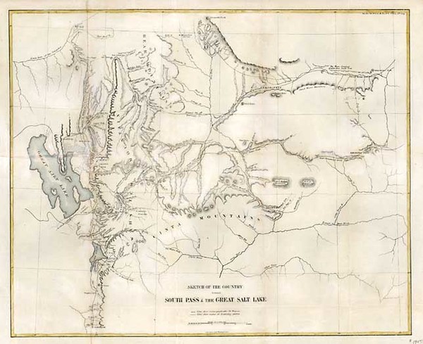 51-Plains and Rocky Mountains Map By U.S. Government