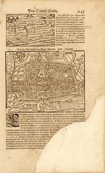 75-Europe and Netherlands Map By Sebastian Munster