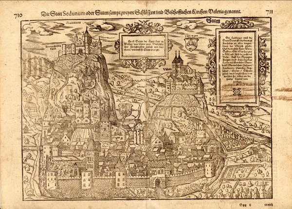 37-Europe and Germany Map By Sebastian Munster