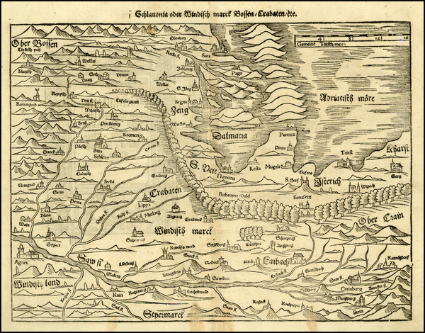 2-Europe, Balkans and Balearic Islands Map By Sebastian Munster