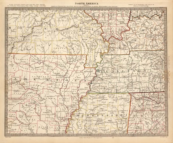 100-South, Midwest and Plains Map By SDUK