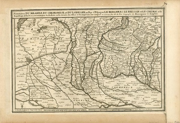 30-Europe and Italy Map By Nicolas de Fer