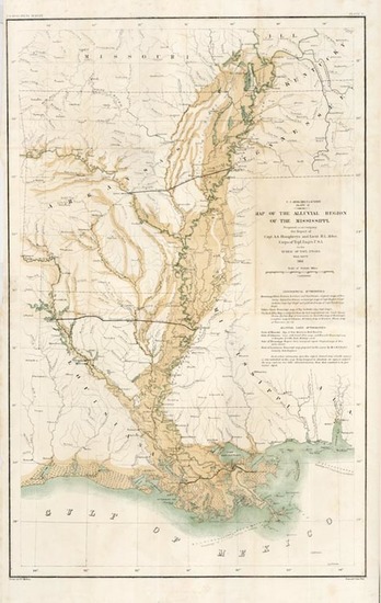 78-South and Midwest Map By United States War Dept. / Bowen & Co.