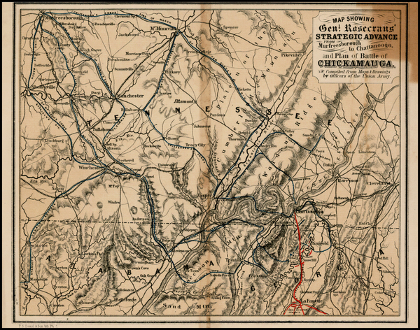 45-South Map By P.S. Duval