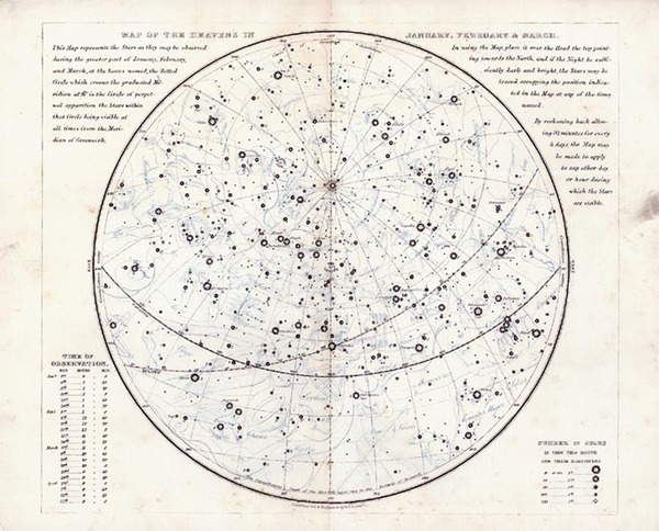 72-World, Celestial Maps and Curiosities Map By S.I. Russell