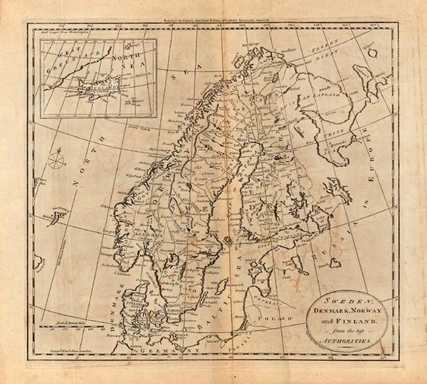 83-Europe, Baltic Countries and Scandinavia Map By 