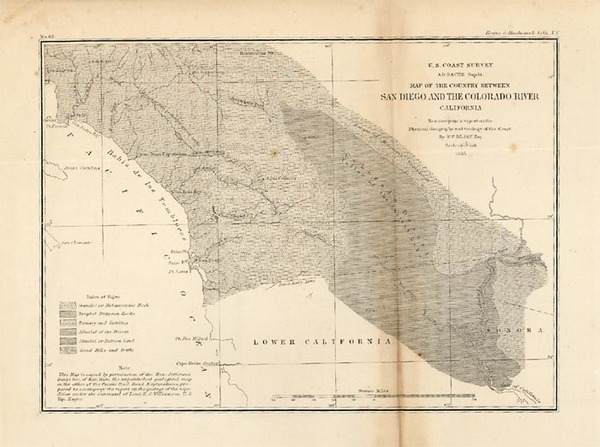 46-California Map By United States Coast Survey