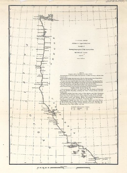 1-California Map By United States Coast Survey