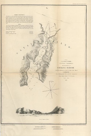 91-California Map By United States Coast Survey