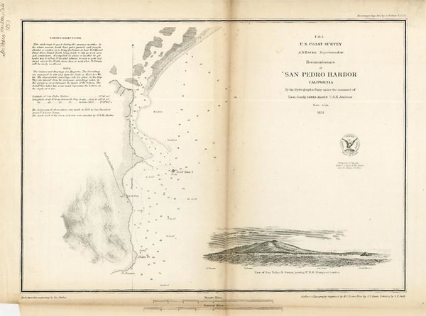 20-California Map By United States Coast Survey