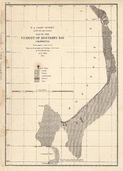 81-California Map By United States Coast Survey