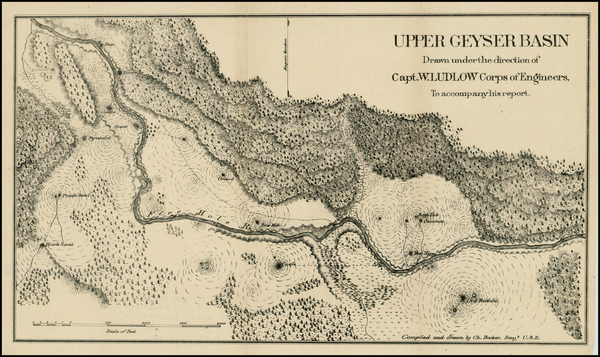 23-Rocky Mountains Map By U.S. War Department