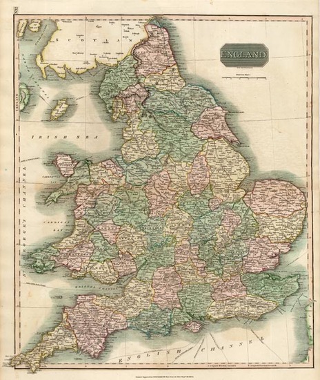 19-British Isles Map By John Thomson
