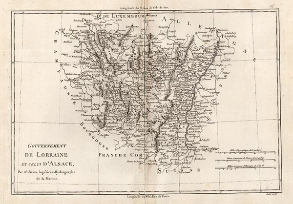 17-Europe and France Map By Rigobert Bonne