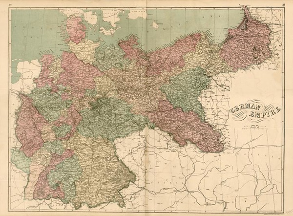 10-Europe, Poland, Baltic Countries and Germany Map By J. David Williams