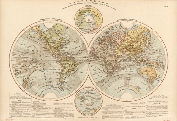 62-World and World Map By Drioux et Leroy