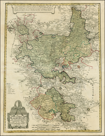 22-Netherlands, Scandinavia and Germany Map By Homann Heirs