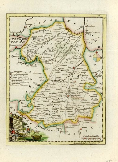 53-British Isles Map By Thomas Kitchin