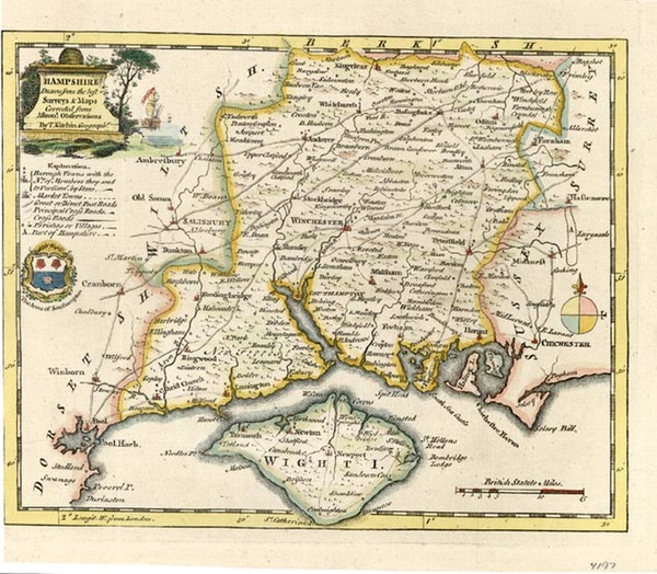 65-Europe and British Isles Map By Thomas Kitchin