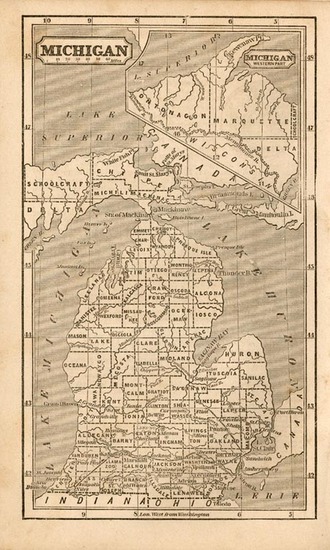 15-Midwest Map By Ensign, Bridgeman & Fanning