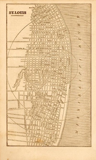 94-Midwest and Plains Map By Ensign, Bridgeman & Fanning