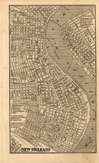 73-South Map By Ensign, Bridgeman & Fanning