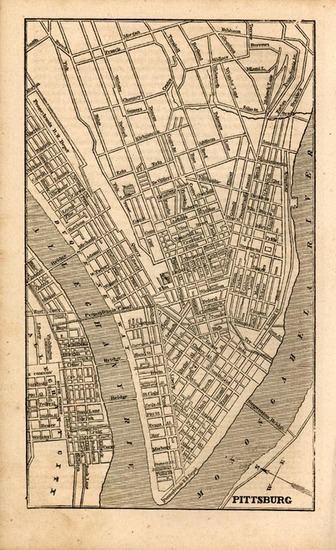 48-Mid-Atlantic Map By Ensign, Bridgeman & Fanning