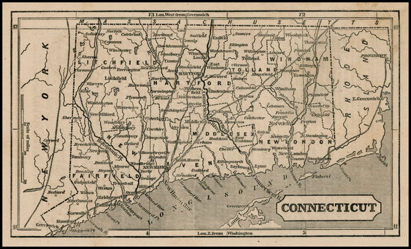 64-Mid-Atlantic Map By Ensign, Bridgeman & Fanning