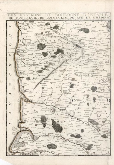 75-Europe and France Map By Jean-Baptiste Nolin