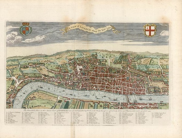 26-British Isles Map By William Maitland