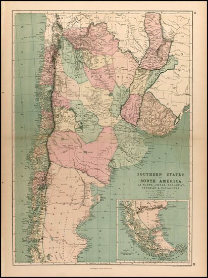 24-South America Map By J. David Williams