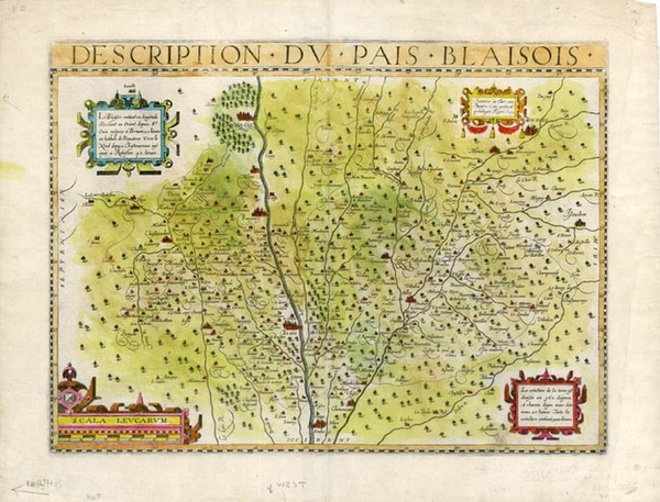 79-Europe and France Map By Jean Le Clerc